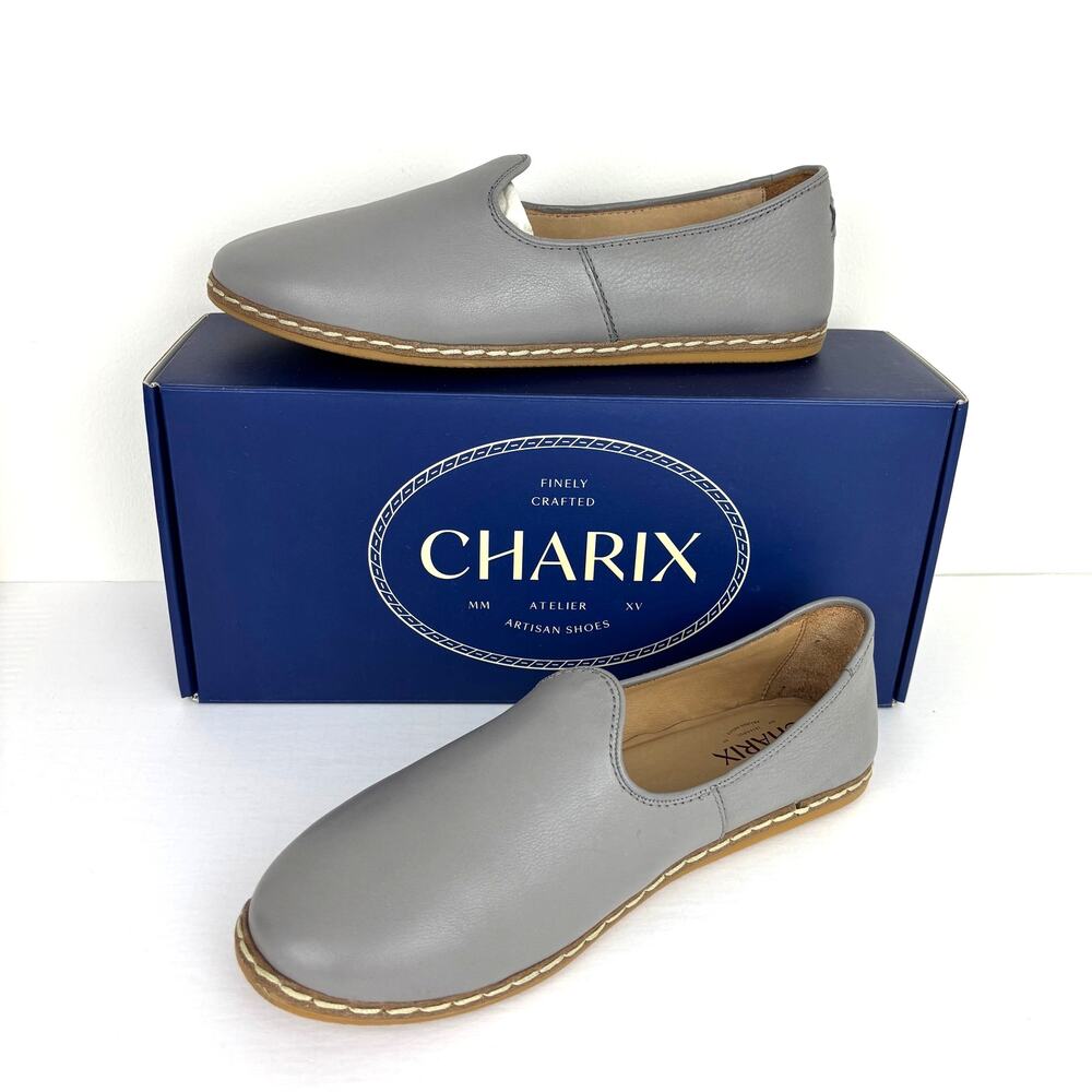 CHARIX NEW Gray Slip-On Comfort Shoes Flats EU 41 / US 9.75 ultimate gray